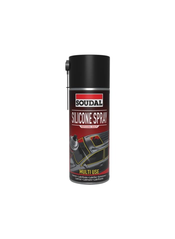 Soudal SP400 400ml Silicone Spray